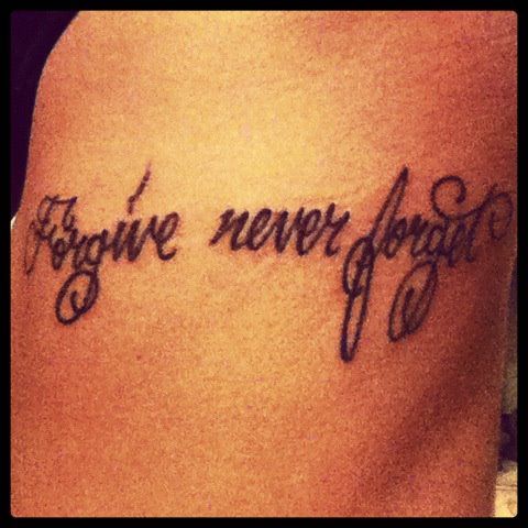 Picture Forget Flower on Forgive Never Forget