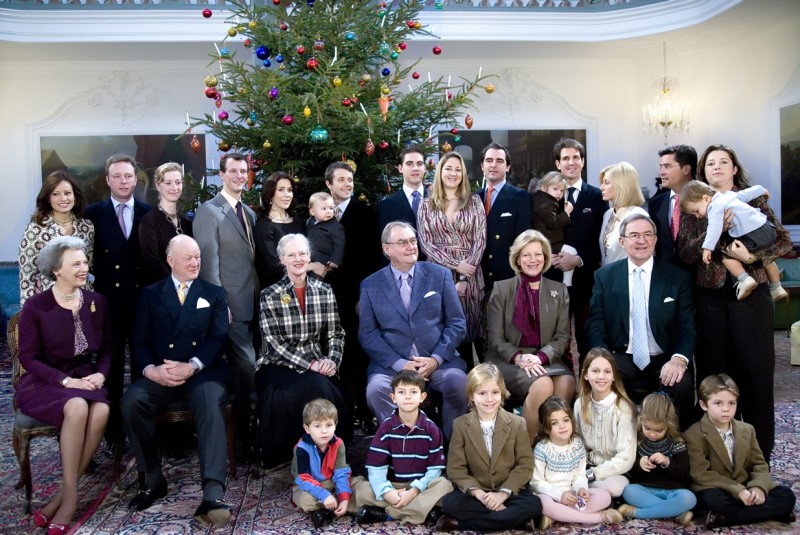 the greek royal family constantine christmas