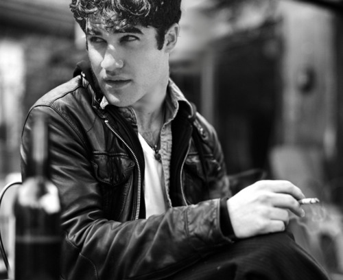Darren criss smoking