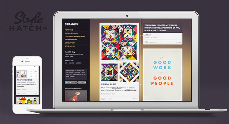 Strands Premium Theme