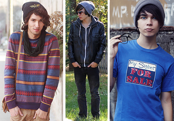 Imagens: lookbook.nu looks masculinos com gorro