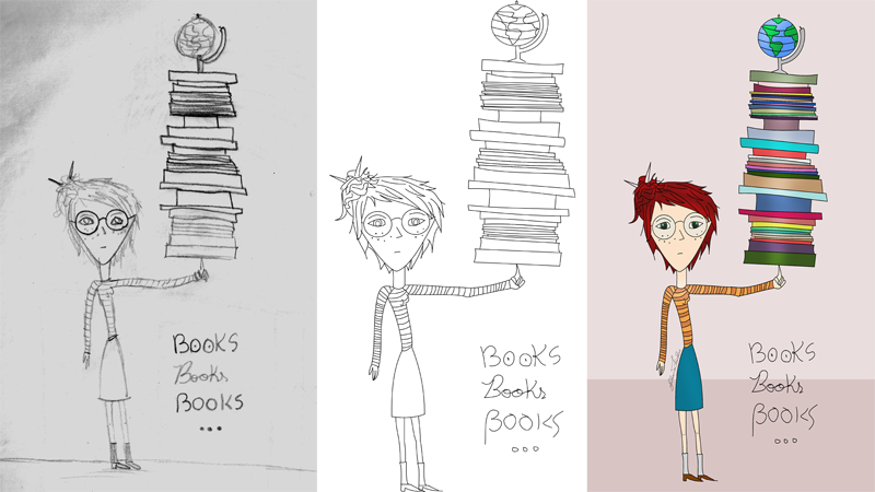 Imagem: Juliana Fachini - www.quaseatoa.com ilustrando passo a passo
