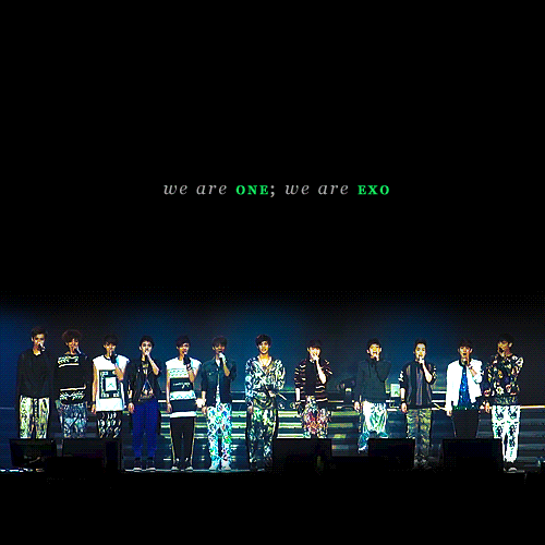 We are one exo korean