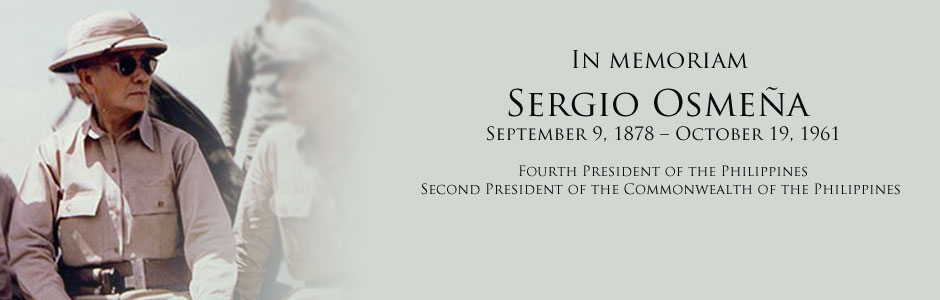 matrix of sergio osmena Sergio serge de la rama osmeña iii, (born december 13, 1943) is a filipino politician and the grandson of philippine president sergio osmeñahe was a senator of the republic of the philippines for three terms. matrix of sergio osmena Sergio serge de la rama osmeña iii, (born december 13, 1943) is a filipino politician and the grandson of philippine president sergio osmeñahe was a senator of the republic of the philippines for three terms.