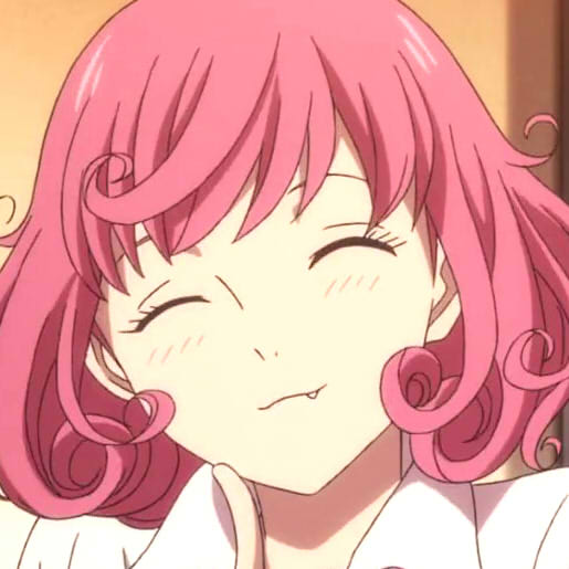 pink haired anime girls