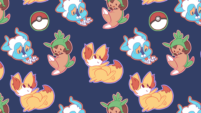 Retro pokemon wallpaper