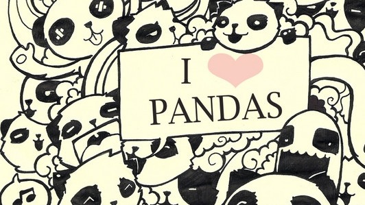 cute panda cartoon tumblr