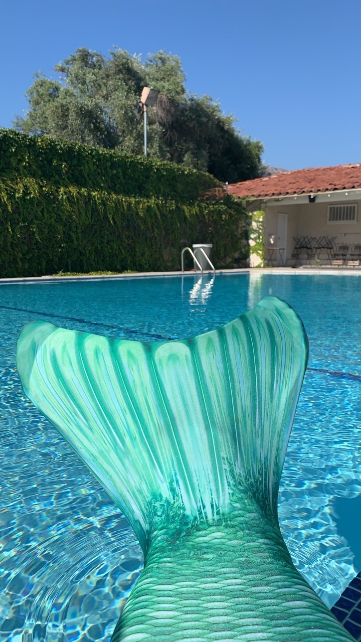 Beobachte zwei rothaarige Lesben am Pool Beobachte zwei rothaarige Lesben am Pool