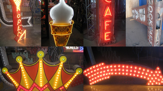 Young pre vintage neon sign for sale free rocking teen