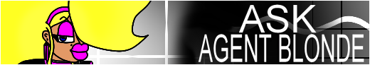 Ask Agent Blonde - Tumblr