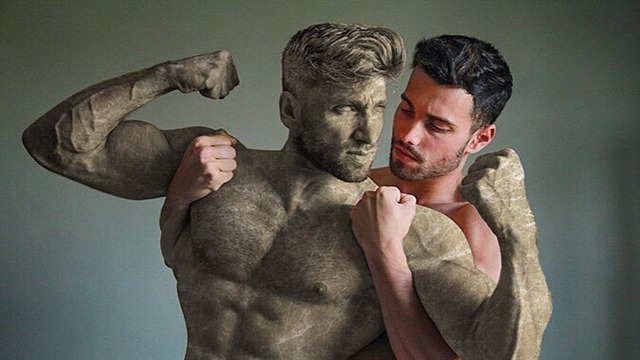 Guys Frozen In Stone Guys Frozen In Stone