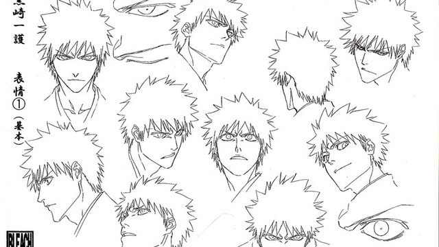 character template drawing