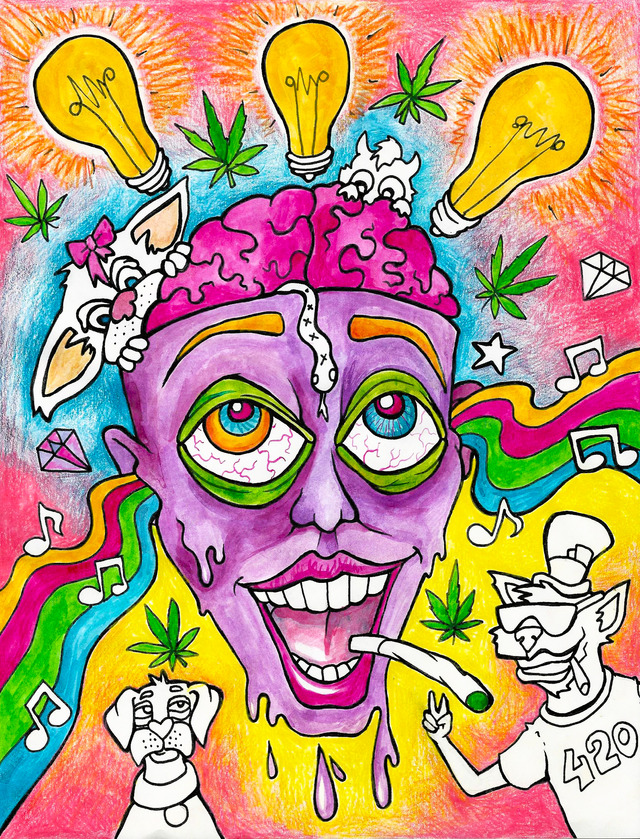 Stoner Coloring Book