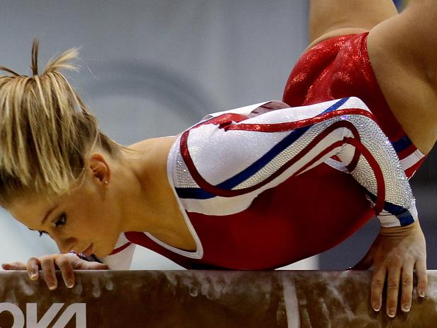 Gymnast shawn johnson ass